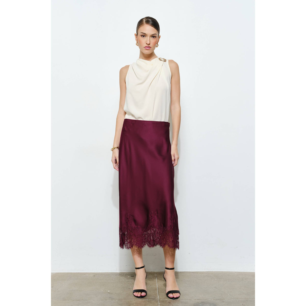 Delphine Lace Skirt