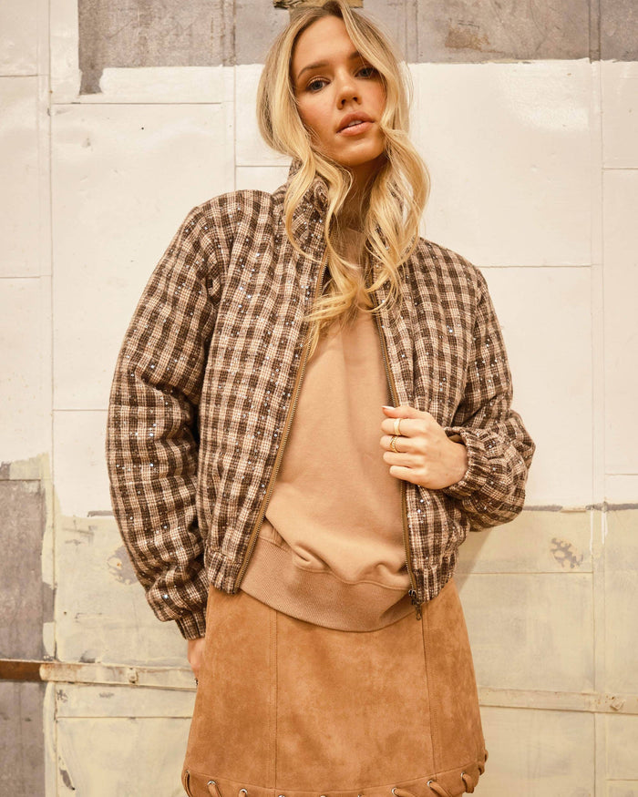 Copper Sequin Jacket