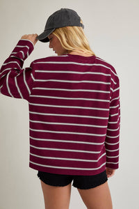 Brigitte Stripe Pullover
