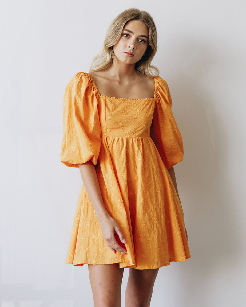 Oklahoma Orange Dress