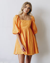 Oklahoma Orange Dress