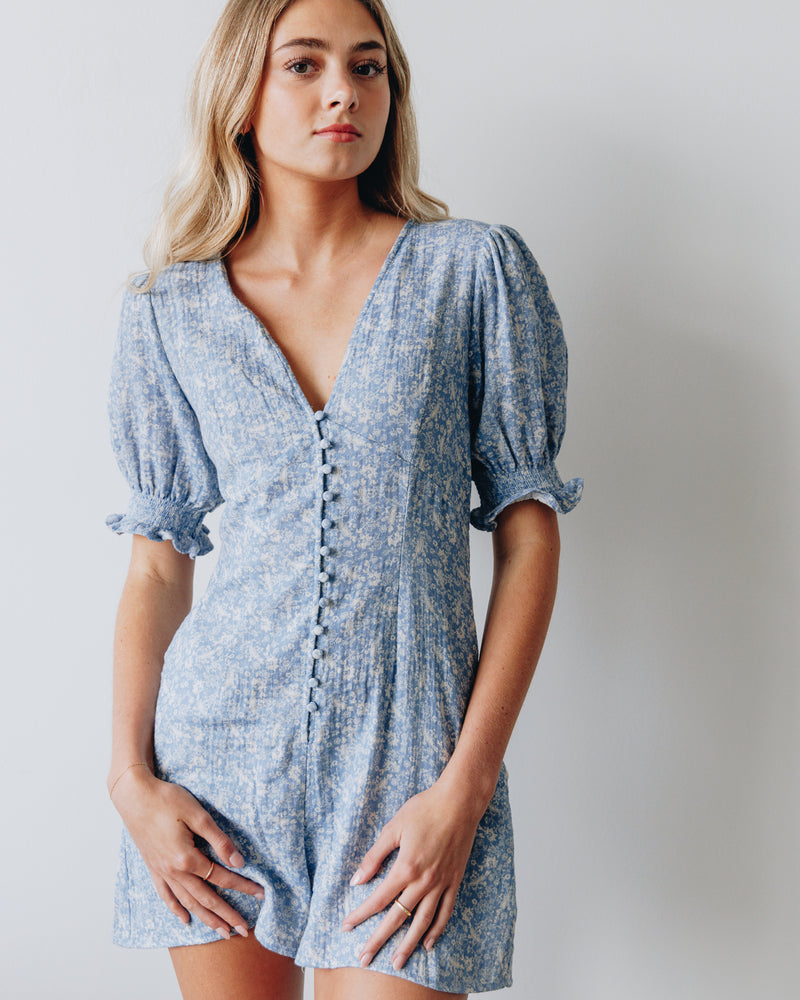 Carly Paisley Romper