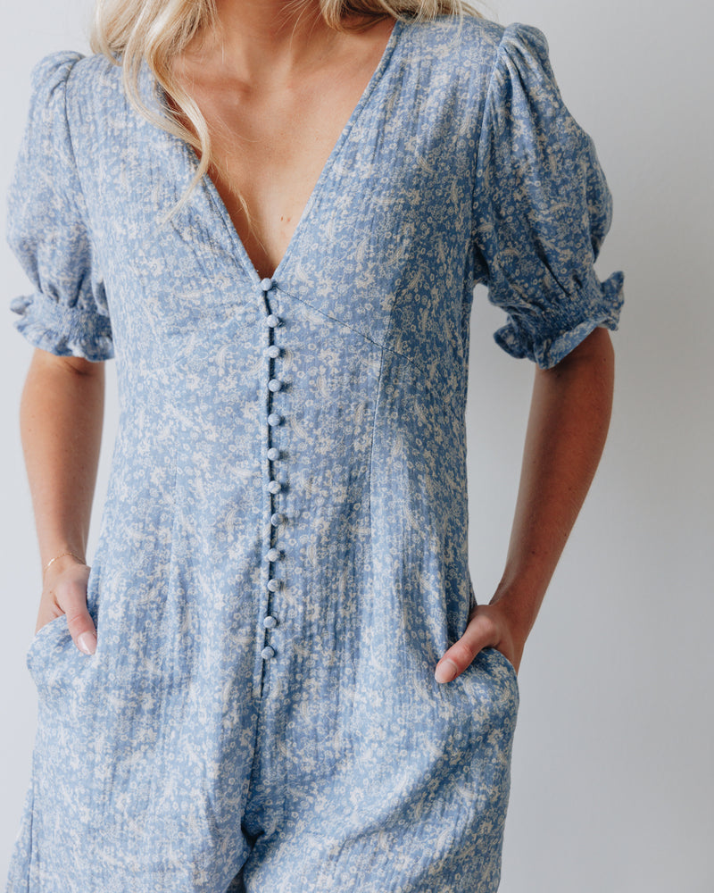 Carly Paisley Romper