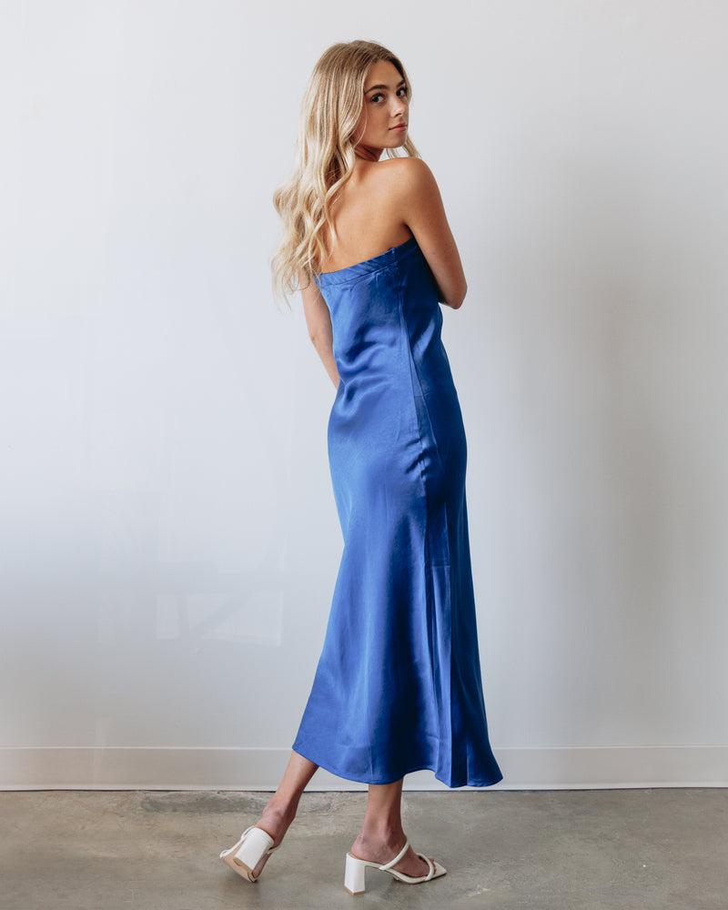 Stella Strapless Midi Dress