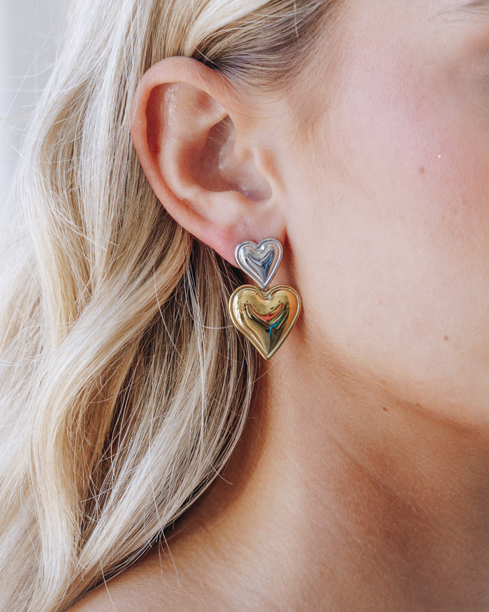 Brynn Heart Earring (SS)