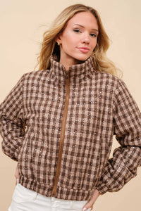 Copper Sequin Jacket