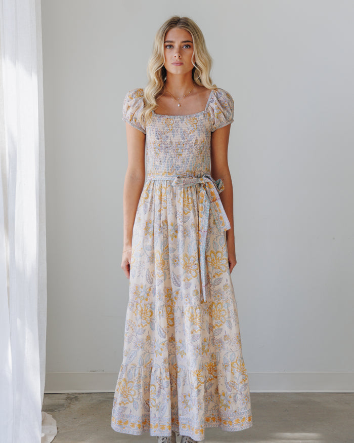 Paloma Dress Beige