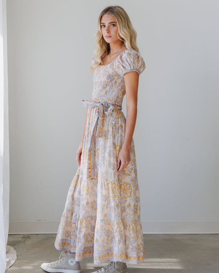 Paloma Dress Beige