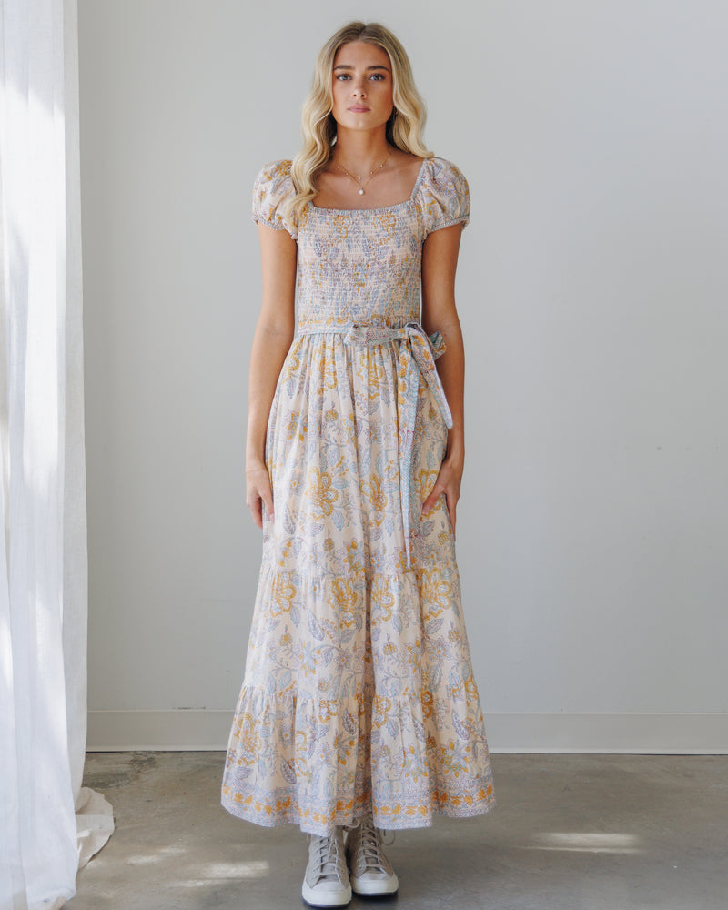 Paloma Dress Beige