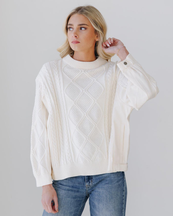 Driftwood Cable Sweater