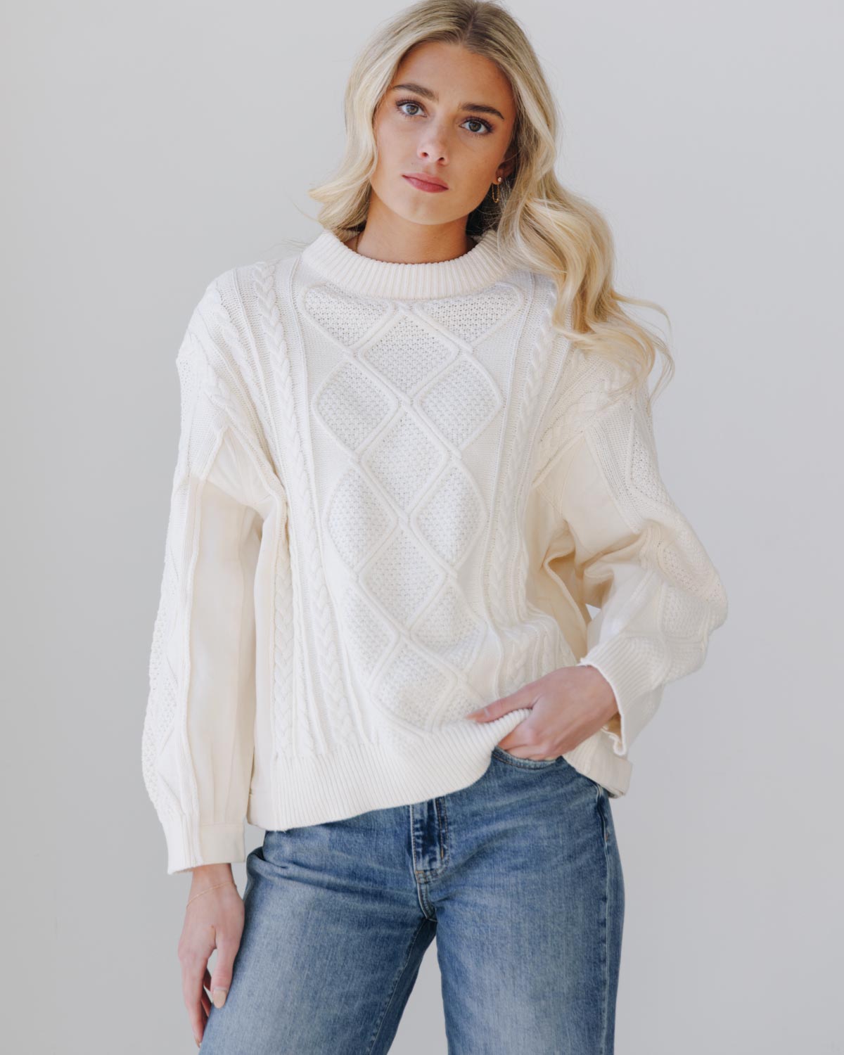 Driftwood Cable Sweater