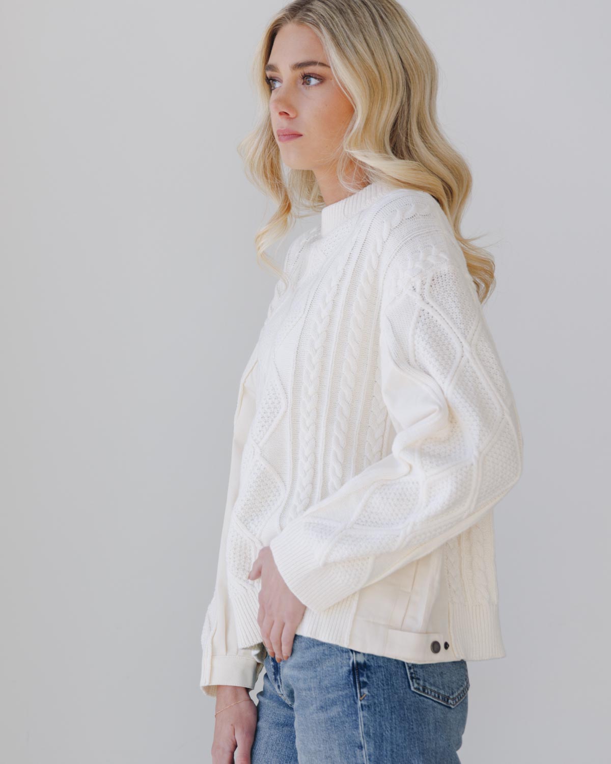 Driftwood Cable Sweater