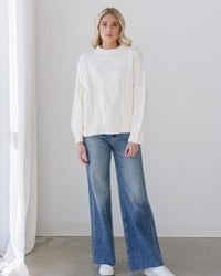 Driftwood Cable Sweater