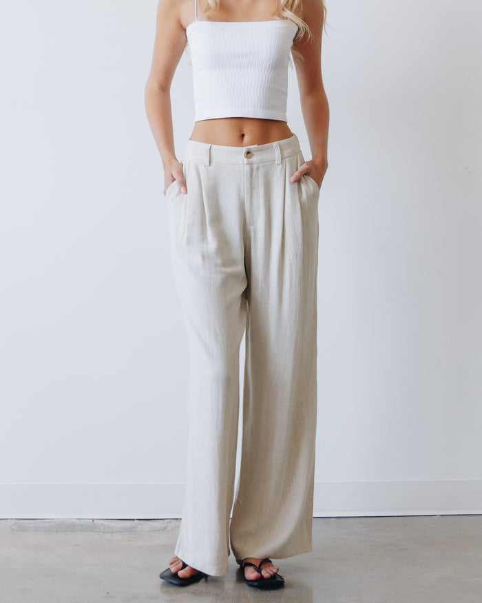 Avery Linen Trouser