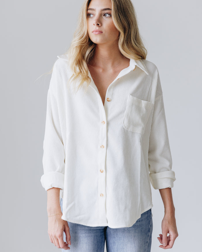 Montana Corduroy Button Up
