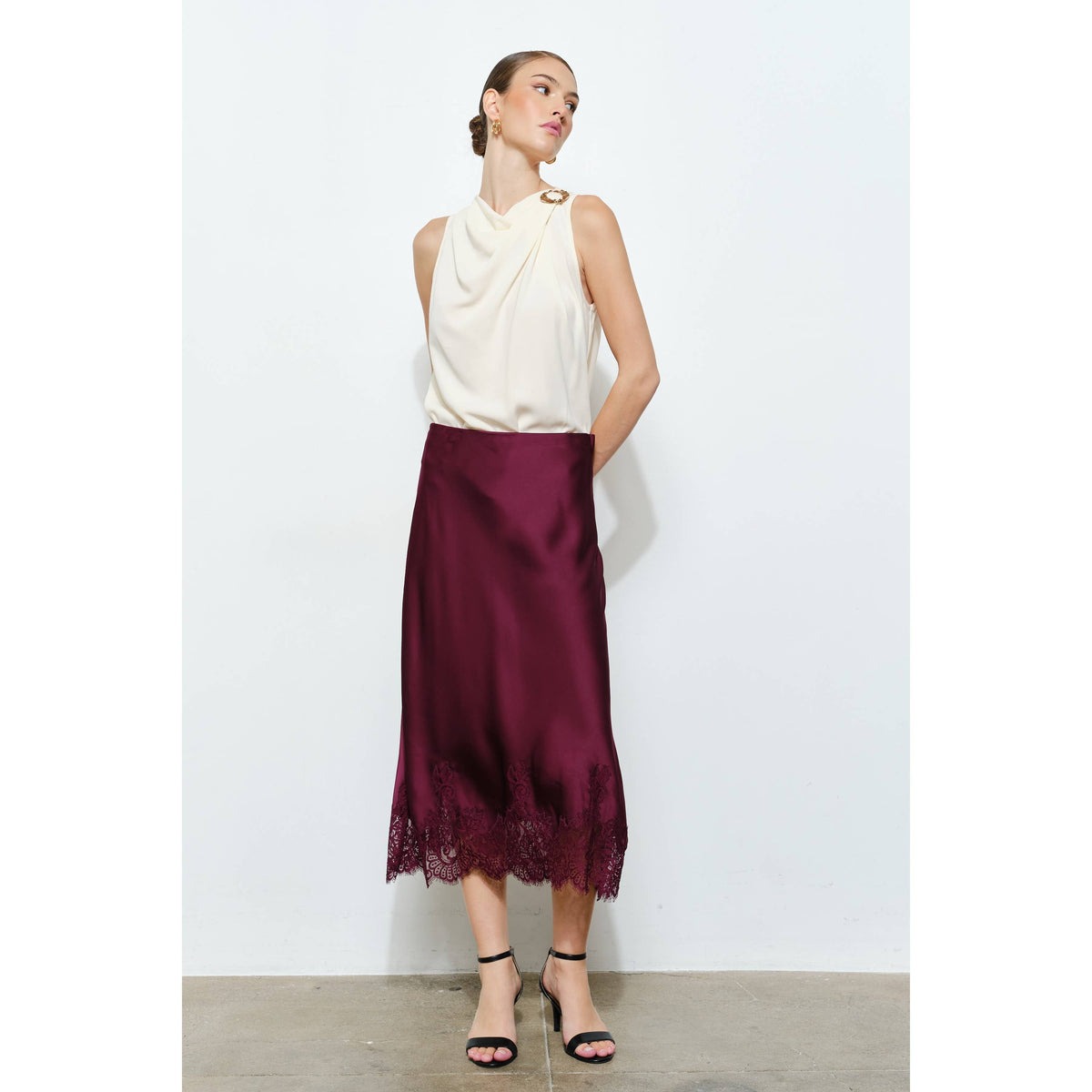 Delphine Lace Skirt