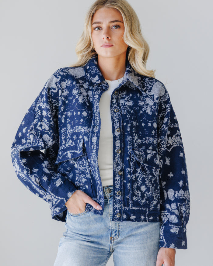 Bandana Jacquard Shirt