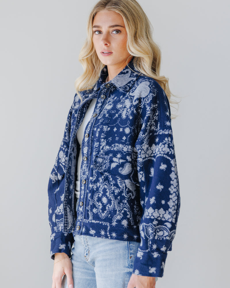 Bandana Jacquard Shirt