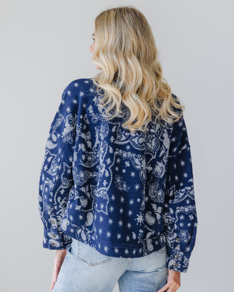 Bandana Jacquard Shirt
