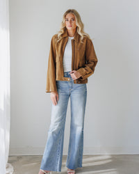 Blair Vegan Suede Jacket