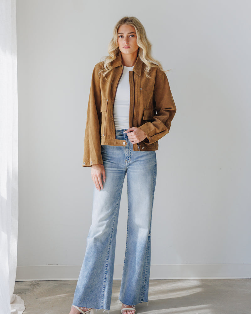 Blair Vegan Suede Jacket