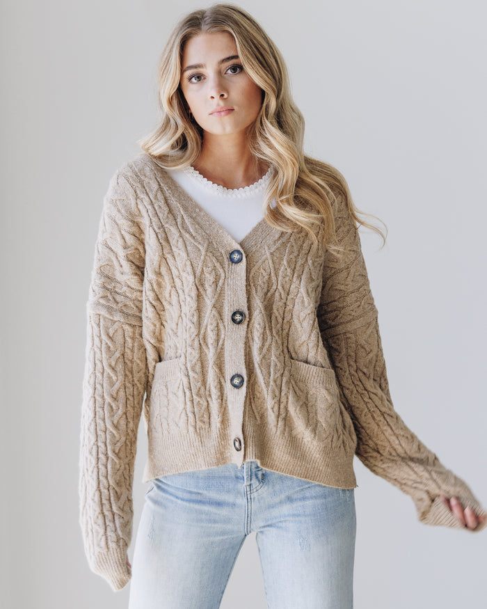 Daphne Cable Cardigan