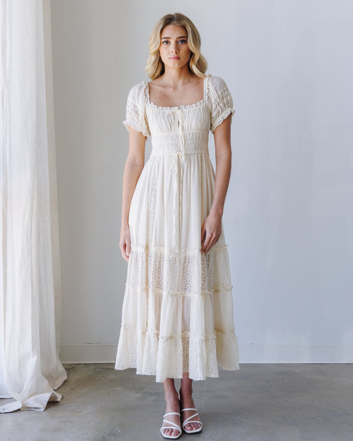 Falling Sun Midi Dress