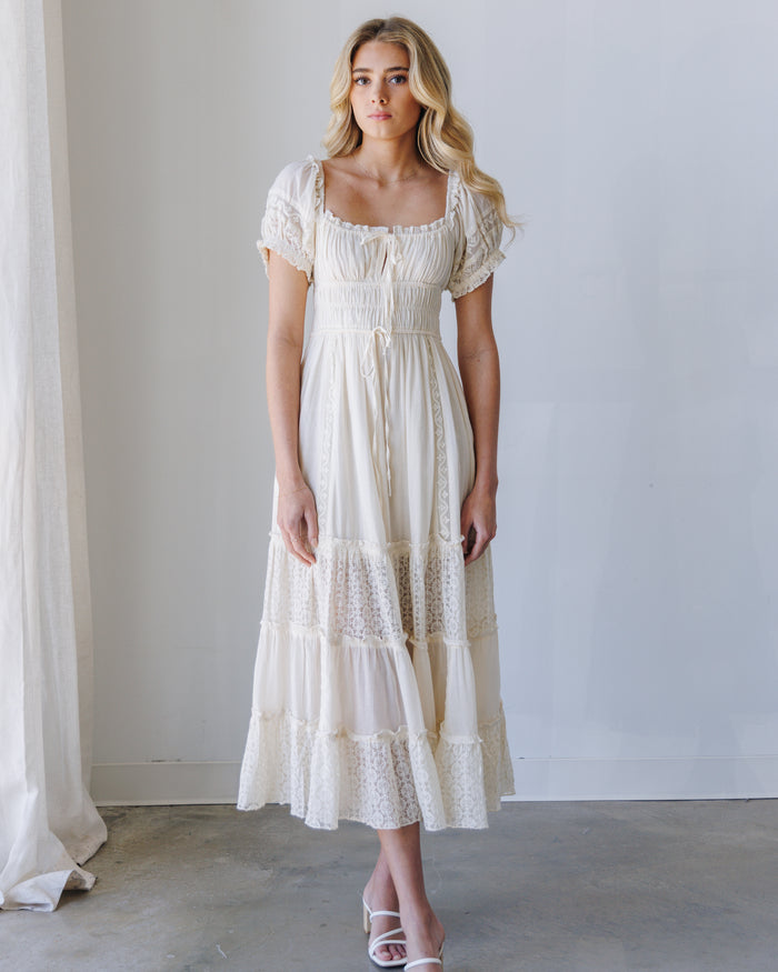 Falling Sun Midi Dress