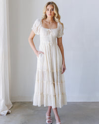 Falling Sun Midi Dress