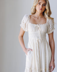 Falling Sun Midi Dress