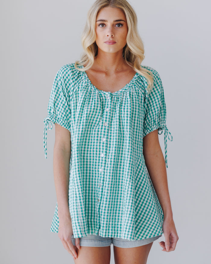 Farley Gingham Tunic