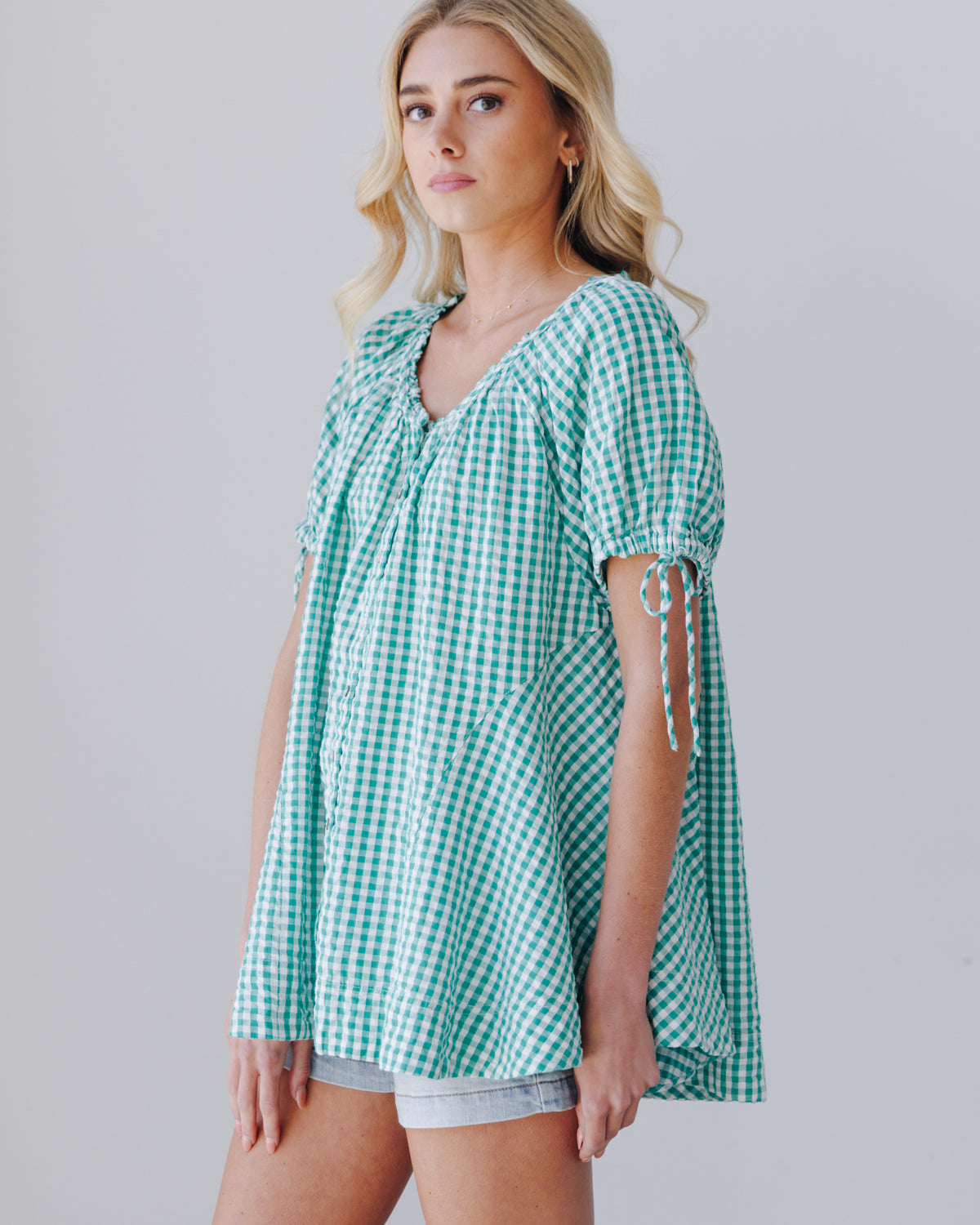 Farley Gingham Tunic