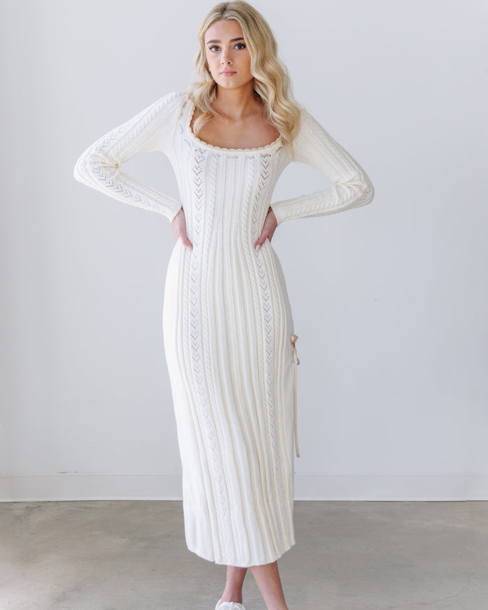 Heart of Gold Midi Dress