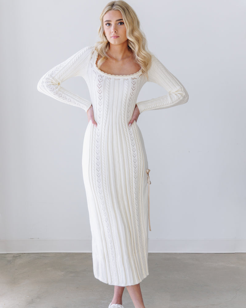 Heart of Gold Midi Dress