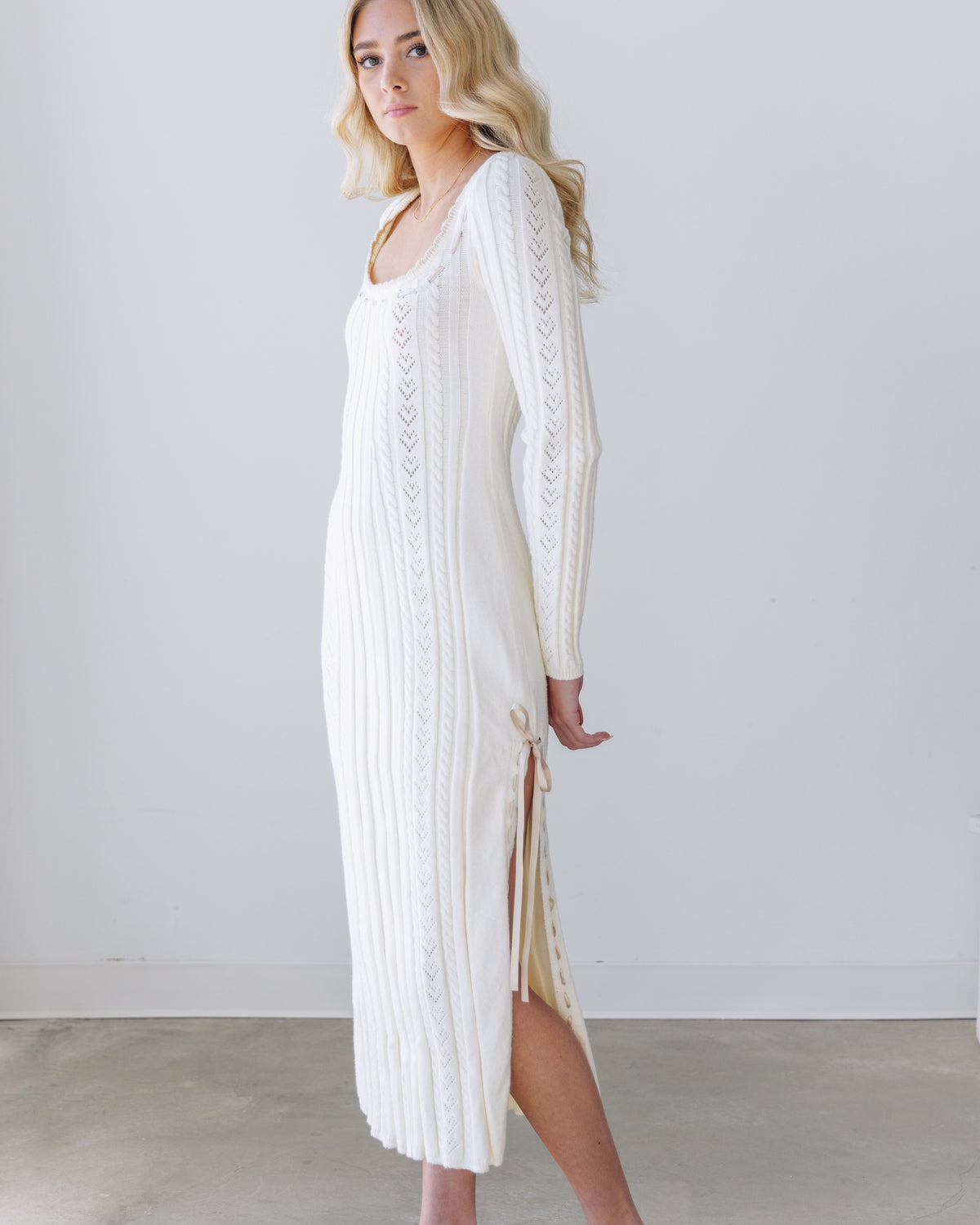 Heart of Gold Midi Dress
