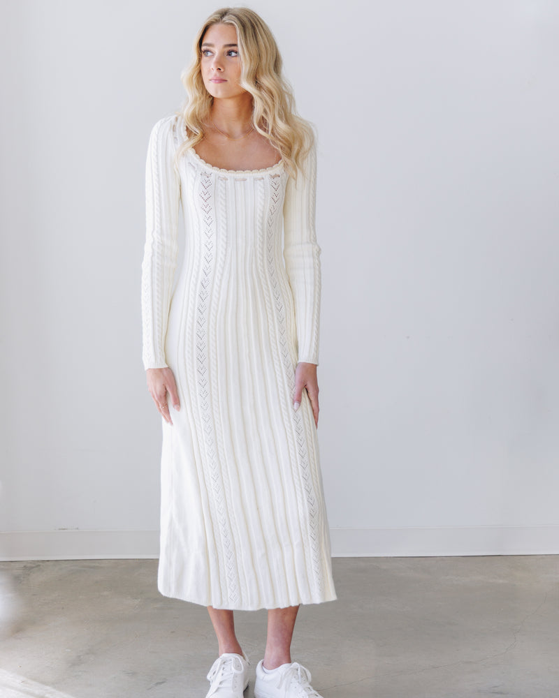 Heart of Gold Midi Dress