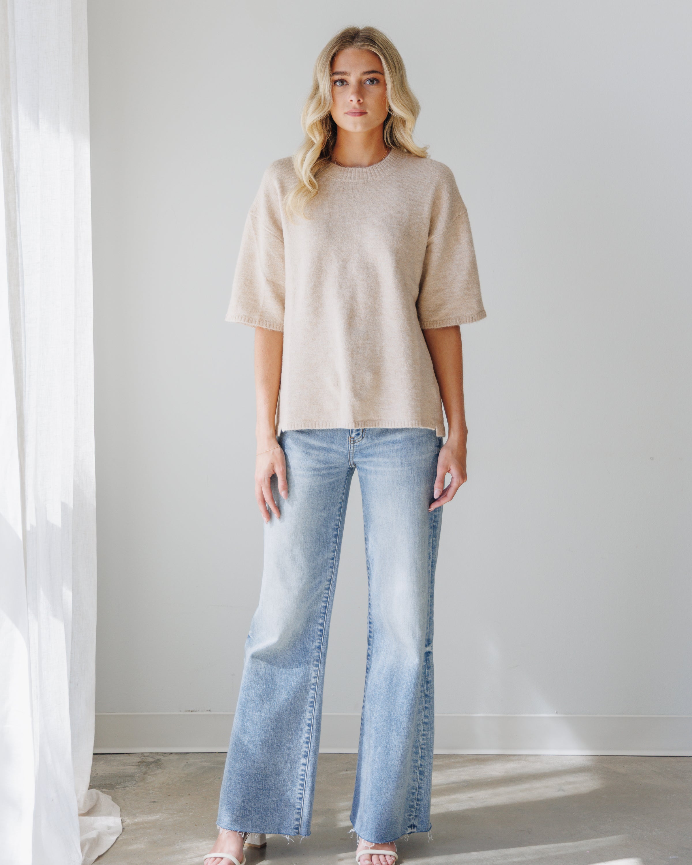FREE PEOPLE Margot Sweater Tee | City and Stars