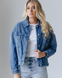 Opal Swing Denim Jacket