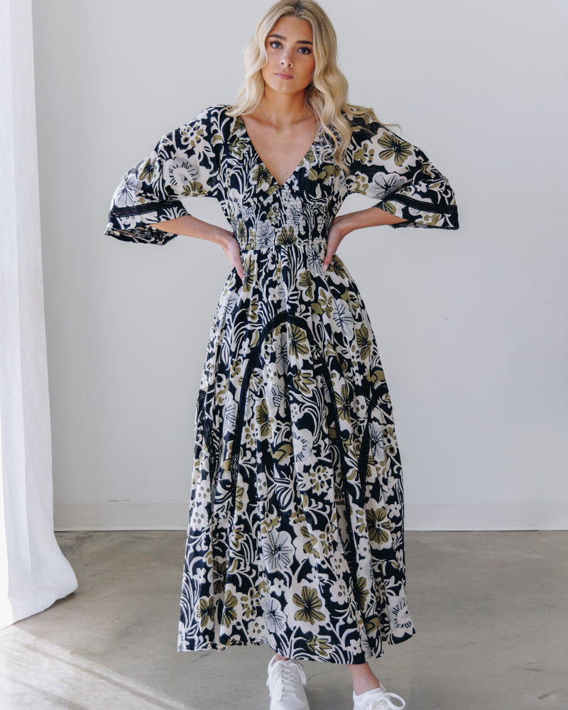 Printed Dixie Maxi Dress