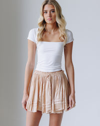 Third Charm Mini Skirt