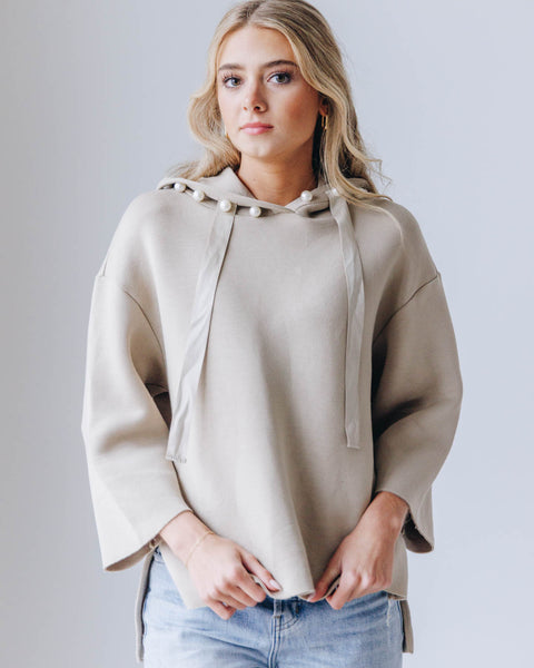 トップス josemoon BONDING HOODIE with PEARL BONDING HOODIE with PEARL – JOSEMOON