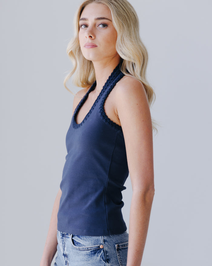 Rhea Halter Top