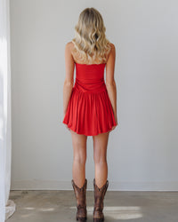 Sophia Braless Mini Dress