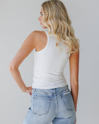 Ribbed High Neck Brami