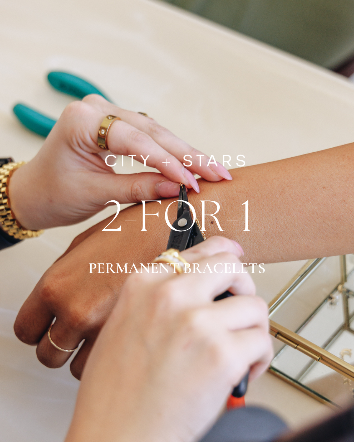 May 10: Permanent Bracelet (2-for-1)
