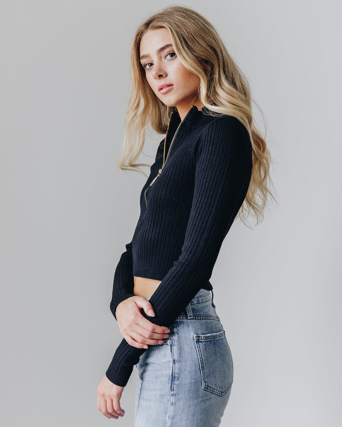 Charlie Zip Sweater