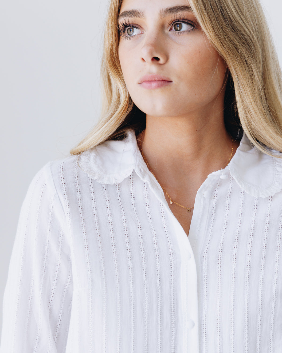 Costa Button Top