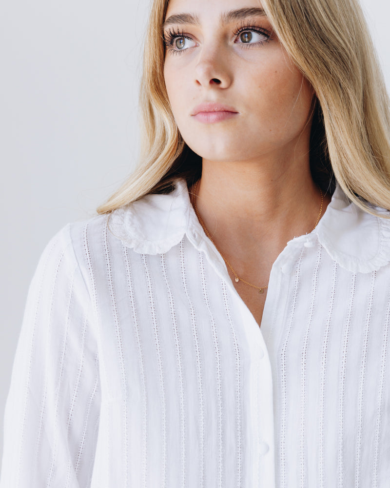 Costa Button Top
