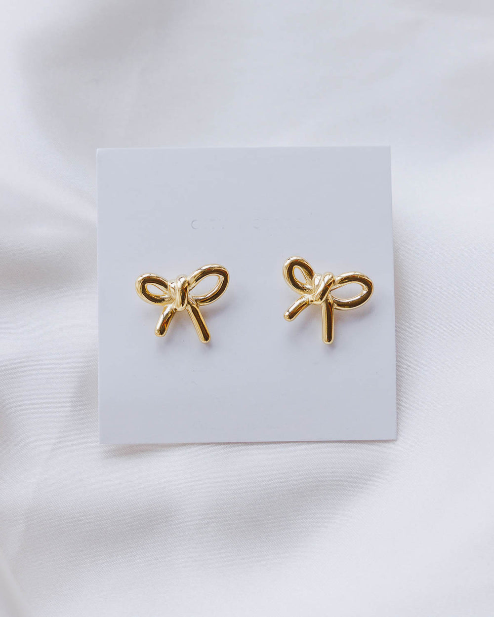 Plissé Copenhagen - Alice Bow Earring - Mini main image 1