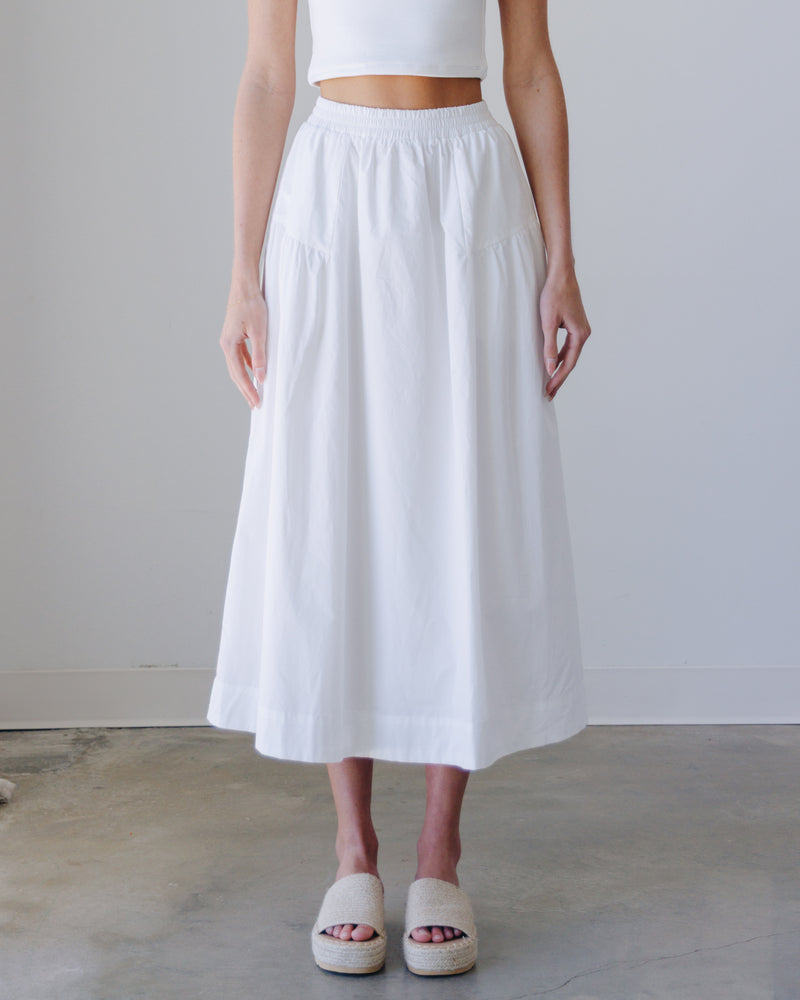 Nantucket Poplin Skirt